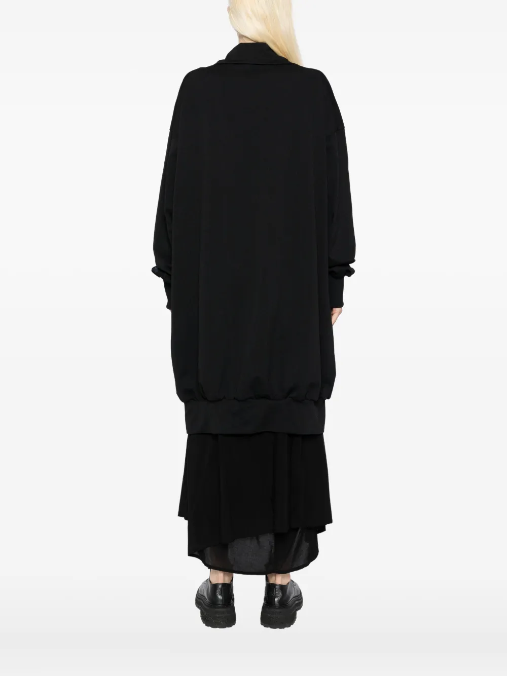 Yohji Yamamoto Top met tekst Zwart