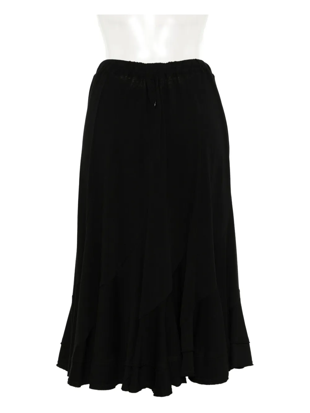 Yohji Yamamoto Katoenen rok Zwart