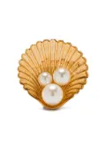 Jennifer Behr Maricela shell-pearl earrings - Gold