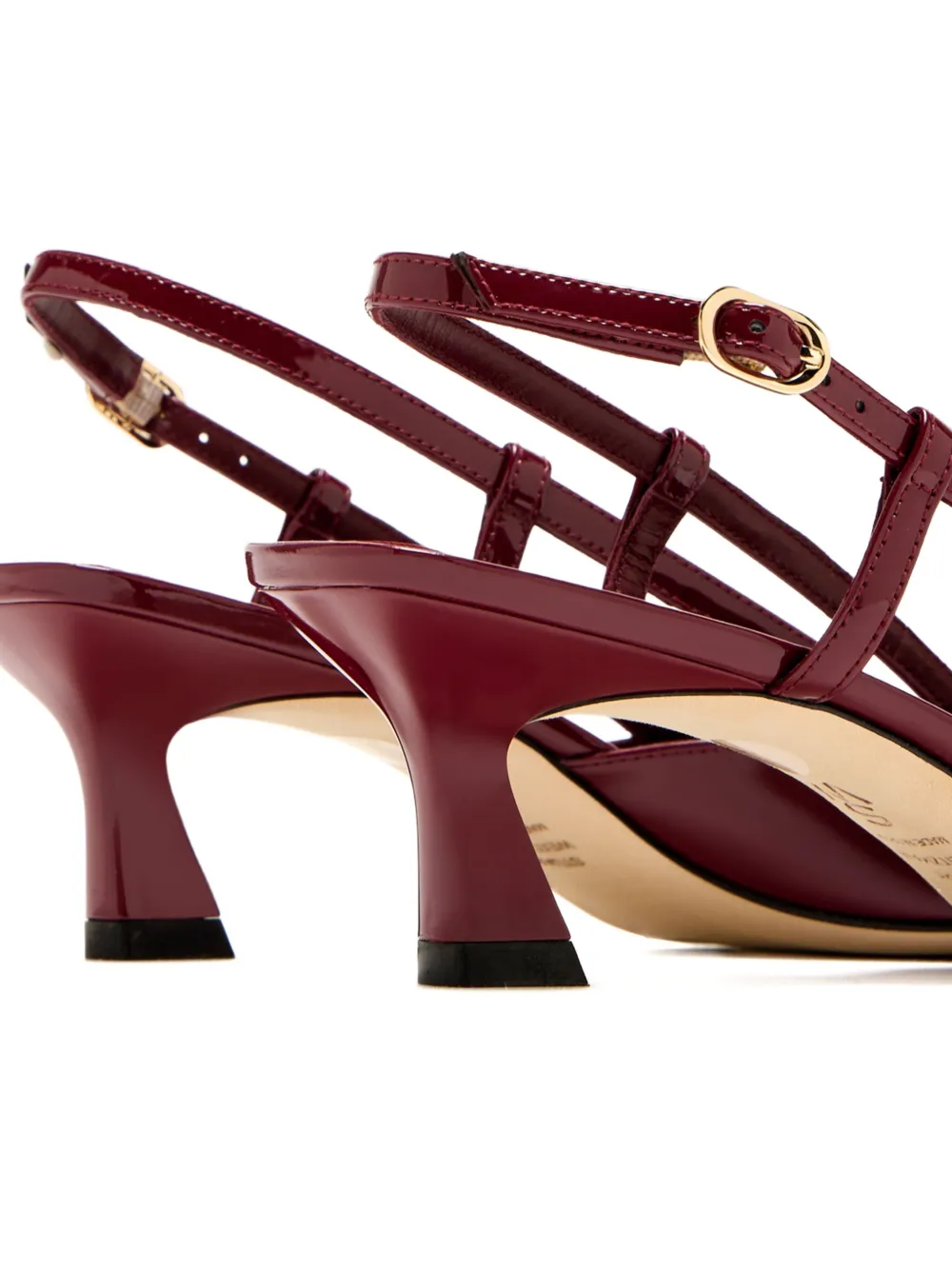 Stuart Weitzman 50mm Vinnie slingback pumps Red