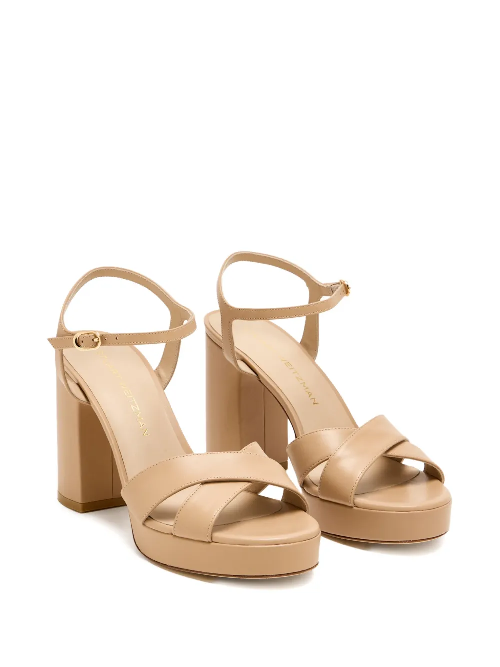 Stuart Weitzman heeled sandals AJM ADOBE