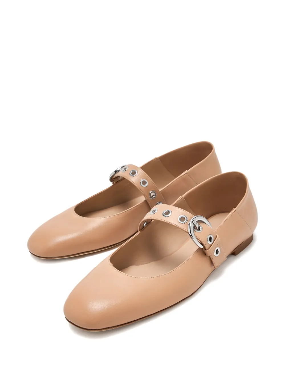 Stuart Weitzman buckle-strap eyelet ballet flats | Image 2