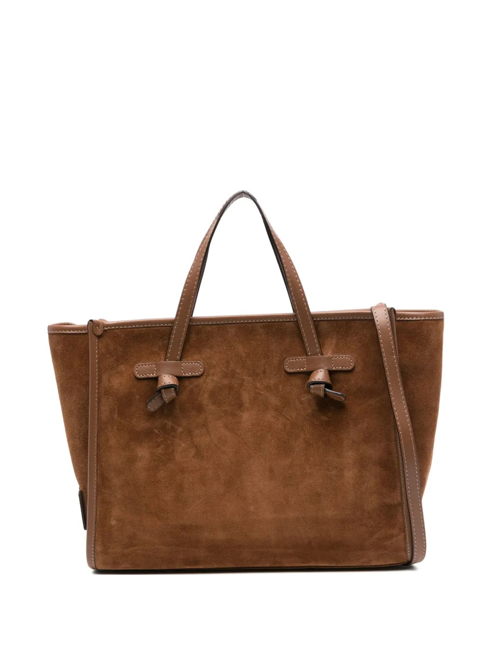 GIANNI CHIARINI Miss Marcela 32 suède shopper Bruin