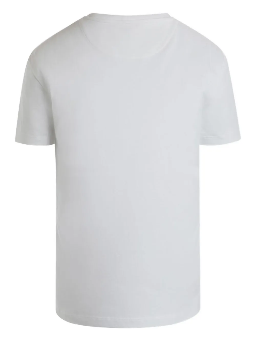 Bally Jersey T-shirt met bloemenlogo Wit