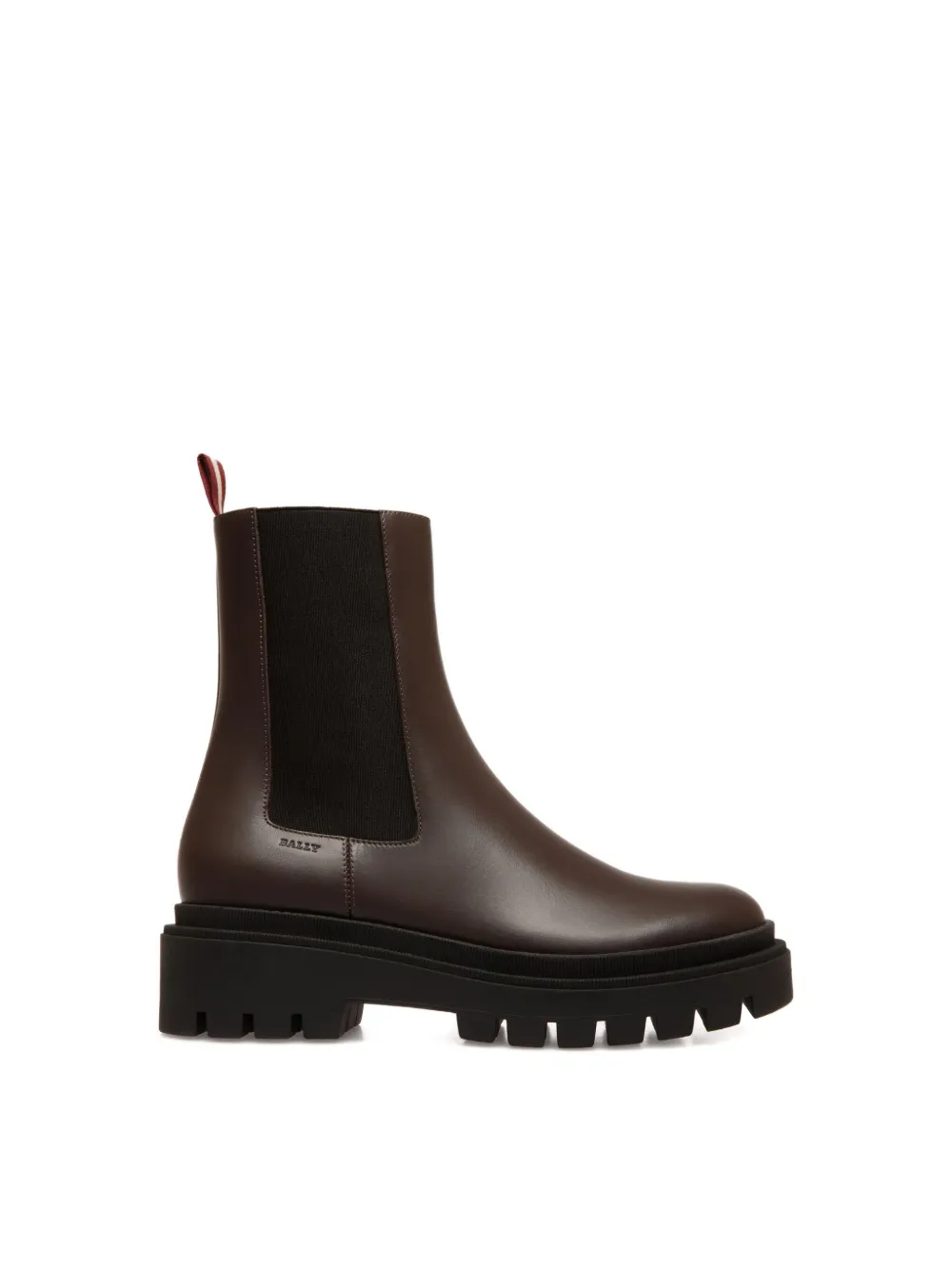 Bally Laarzen met elastische vlakken en plateauzool Bruin