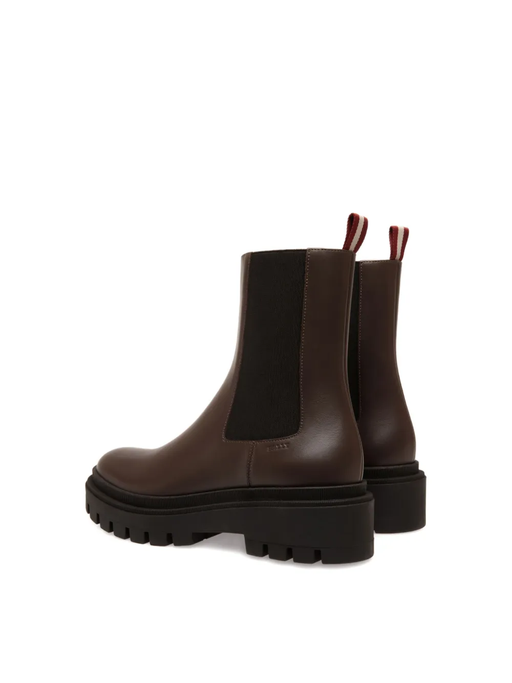 Bally Laarzen met elastische vlakken en plateauzool Bruin