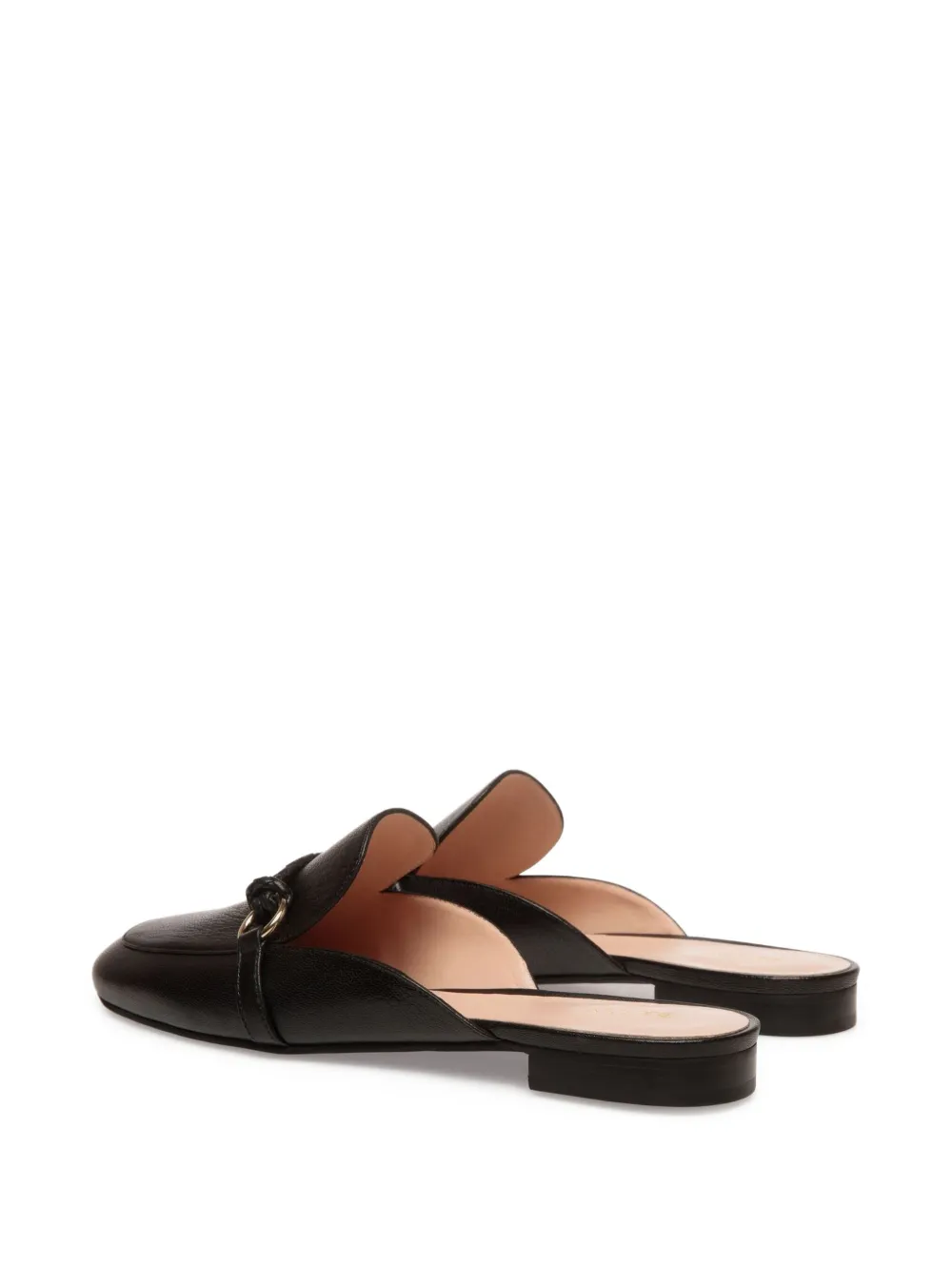 Bally braided-detail leather slippers Black