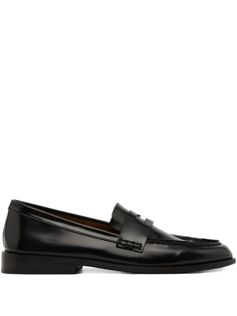 Marsèll penny leather loafers Black