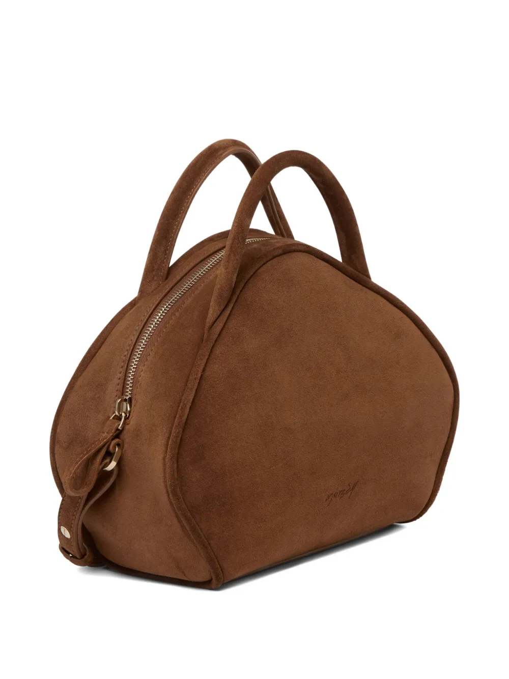 Marsèll Suede Tote Bag In Brown