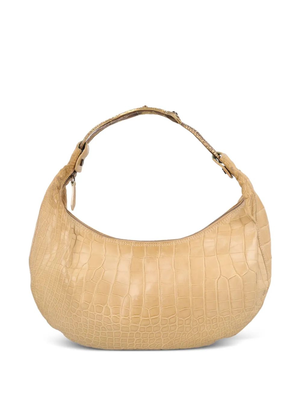 Valentino Garavani Pre-Owned 2023 snakeskin shoulder bag | Neutrals | Image 1
