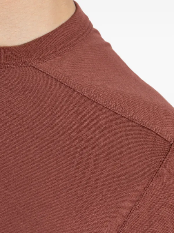 【関税込み】Rick Owens レッド クルーネックTシャツ Rick Owens クルーネック Tシャツ | レッド | FARFETCH JP