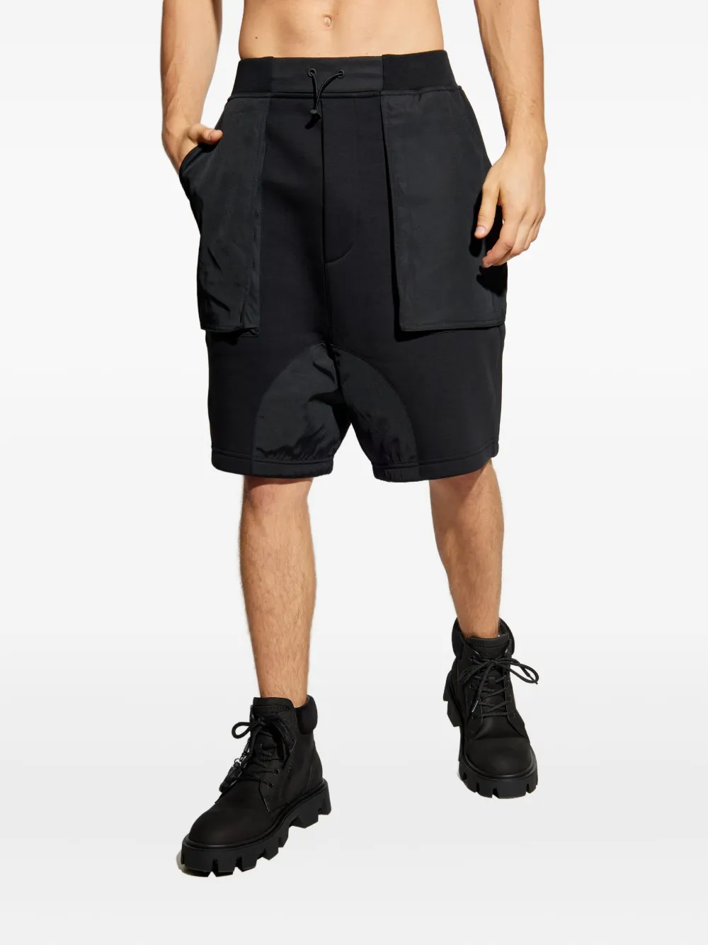 DSQUARED2 Shorts met trekkoord Zwart