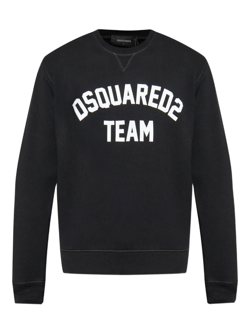 DSQUARED2 Sweater met logoprint Zwart