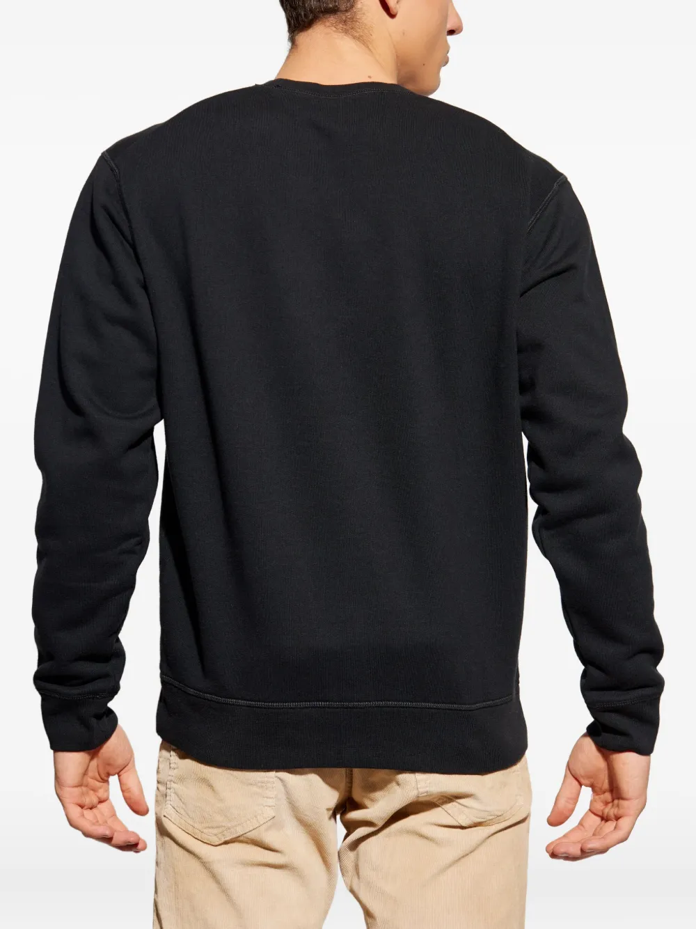 DSQUARED2 Sweater met logoprint Zwart