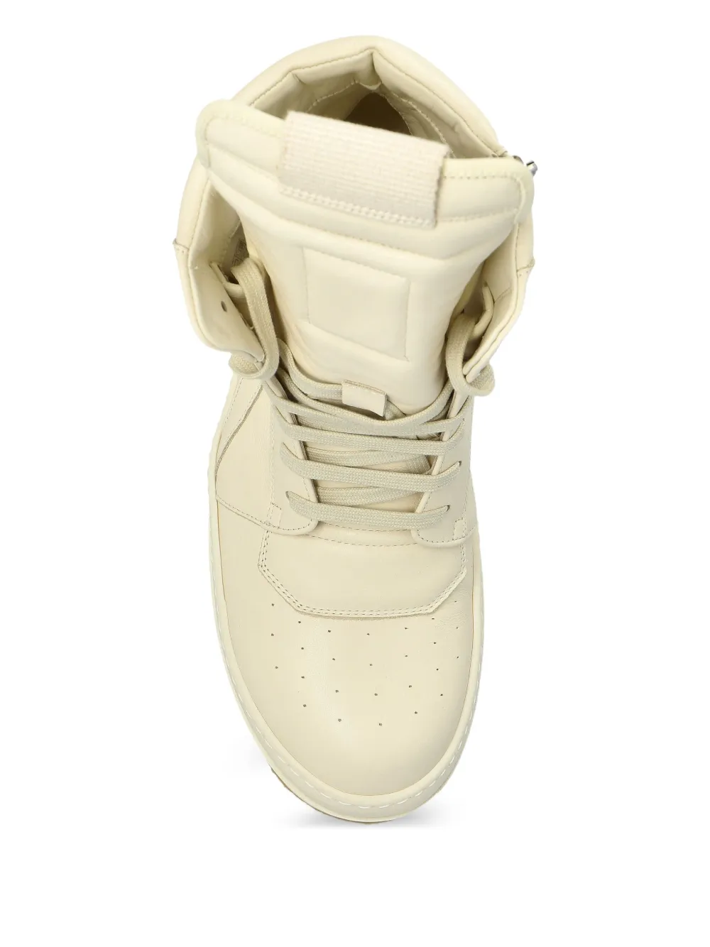 Rick Owens Geobasket high-top sneakers Beige