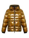 DSQUARED2 logo-patch bomber jacket - Gold