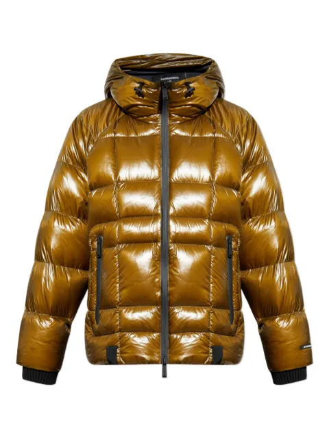 DSQUARED2 logo-patch bomber jacket
