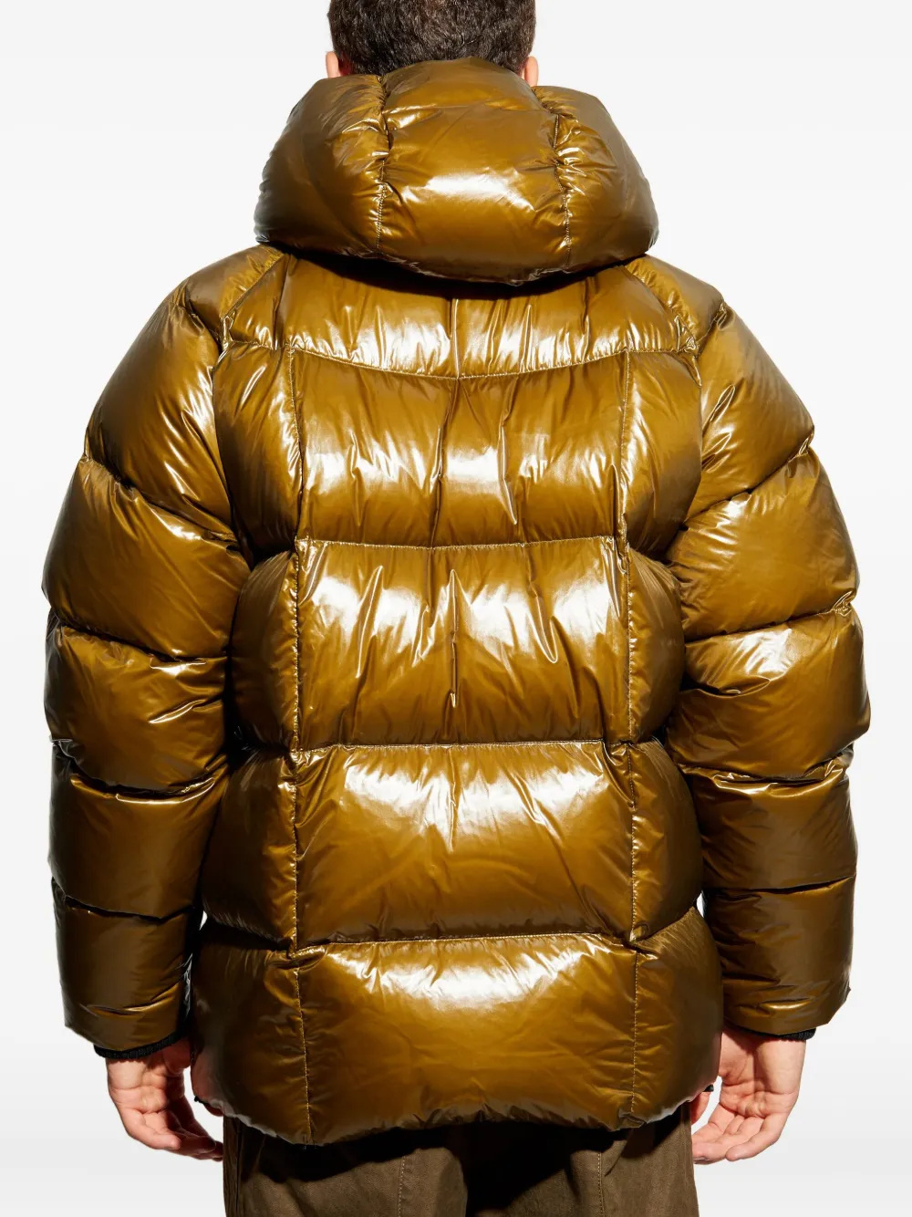 DSQUARED2 Donsjack met logopatch Goud