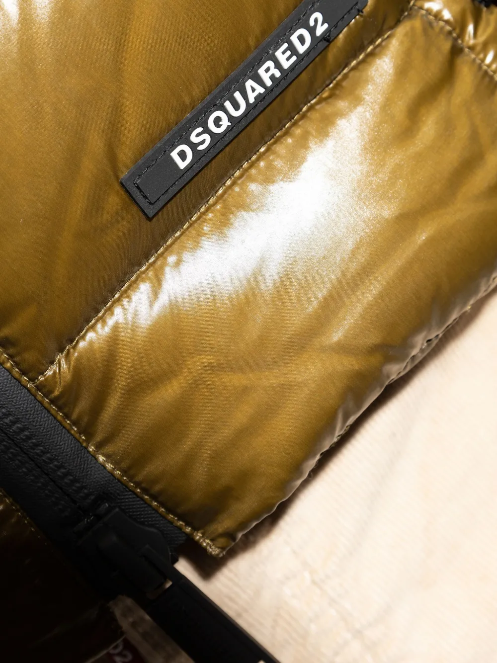 DSQUARED2 Gewatteerde spencer Bruin