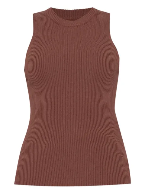 Rick Owens ribbed-knit sleeveless tank top