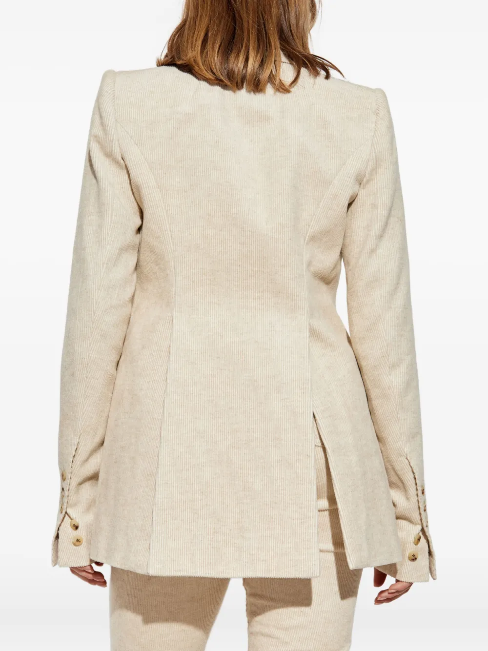 Rick Owens corduroy blazer Beige