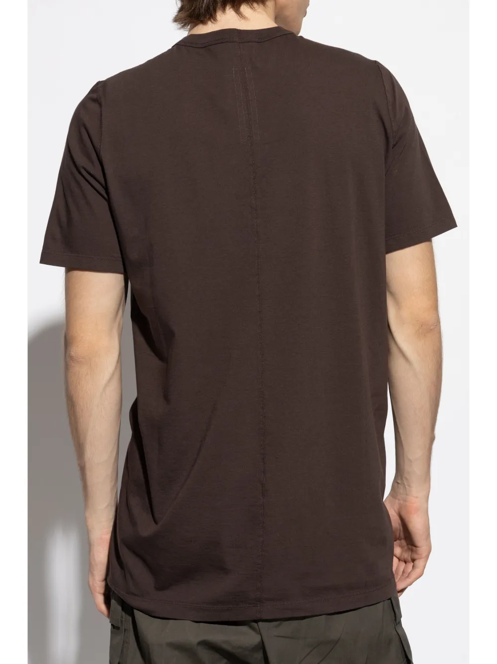 Rick Owens T-shirt met ronde hals Bruin