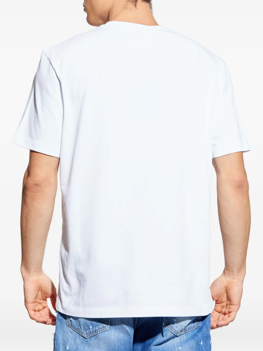 DSQUARED2 T-shirt met logoprint Wit