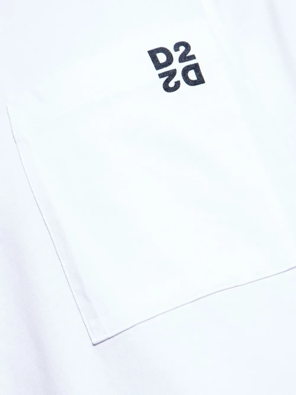 DSQUARED2 T-shirt met logoprint Wit