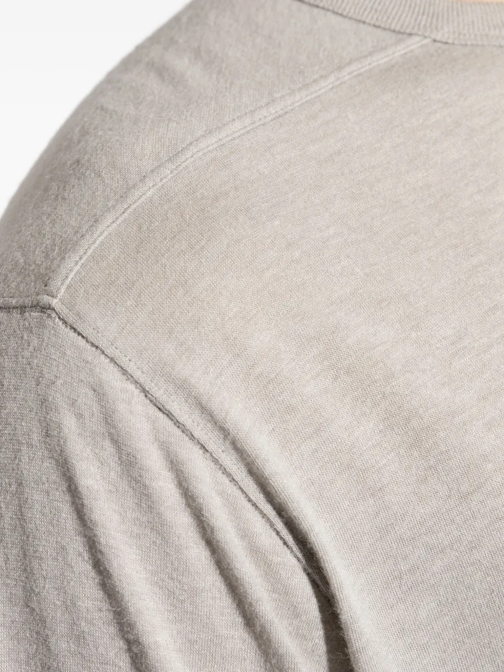 Rick Owens T-shirt met ronde hals Grijs
