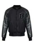 DSQUARED2 logo-patch bomber jacket - Black