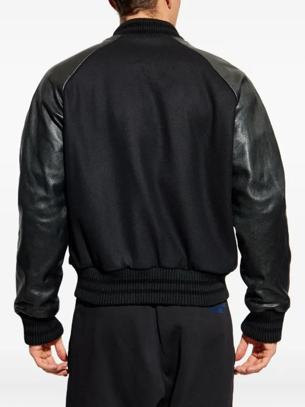 【関税込 日本発送】DSQUARED2 ボンバージャケット ブラック DSQUARED2 ボンバージャケット | ブラック | FARFETCH JP