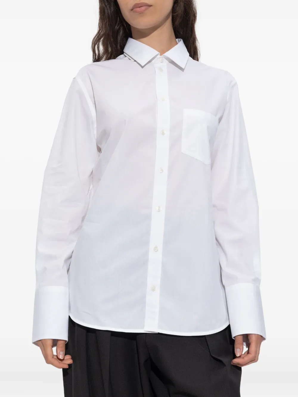 Victoria Beckham Blouse met vlak Wit