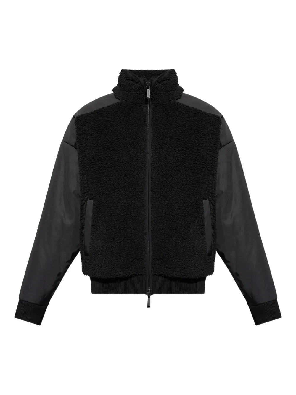 DSQUARED2 Bomberjack met rits Zwart