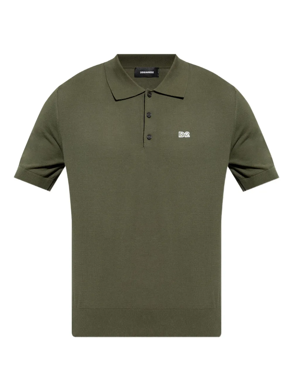 DSQUARED2 Poloshirt met geborduurd logo Groen
