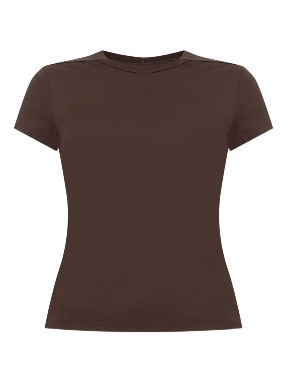 Rick Owens seam-detail T-shirt | Brown | Image 1