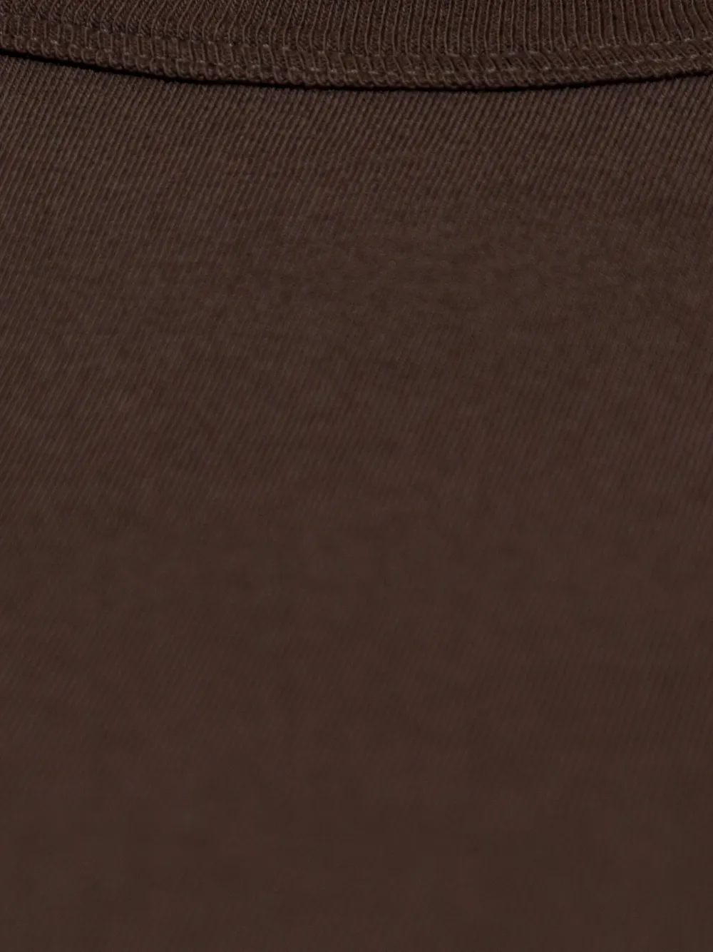 Rick Owens seam-detail T-shirt Bruin