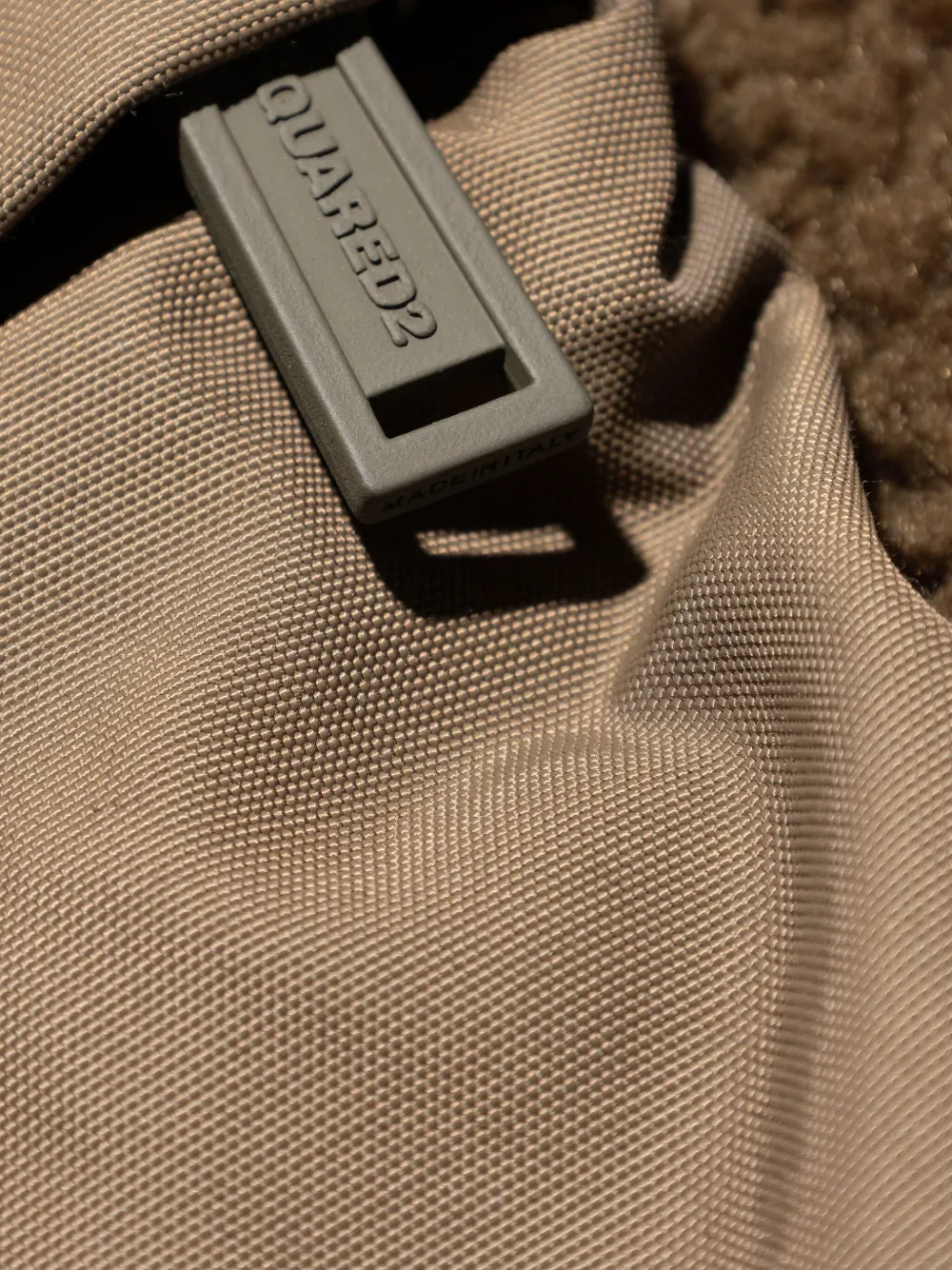 DSQUARED2 Fleece hoodie Bruin