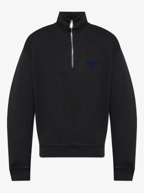 DSQUARED2 sudadera con logo bordado y cierre