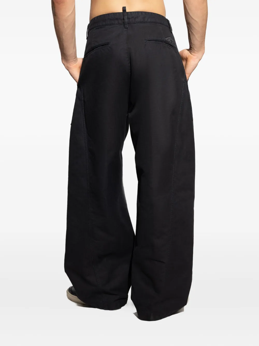 DSQUARED2 Katoenen broek Zwart