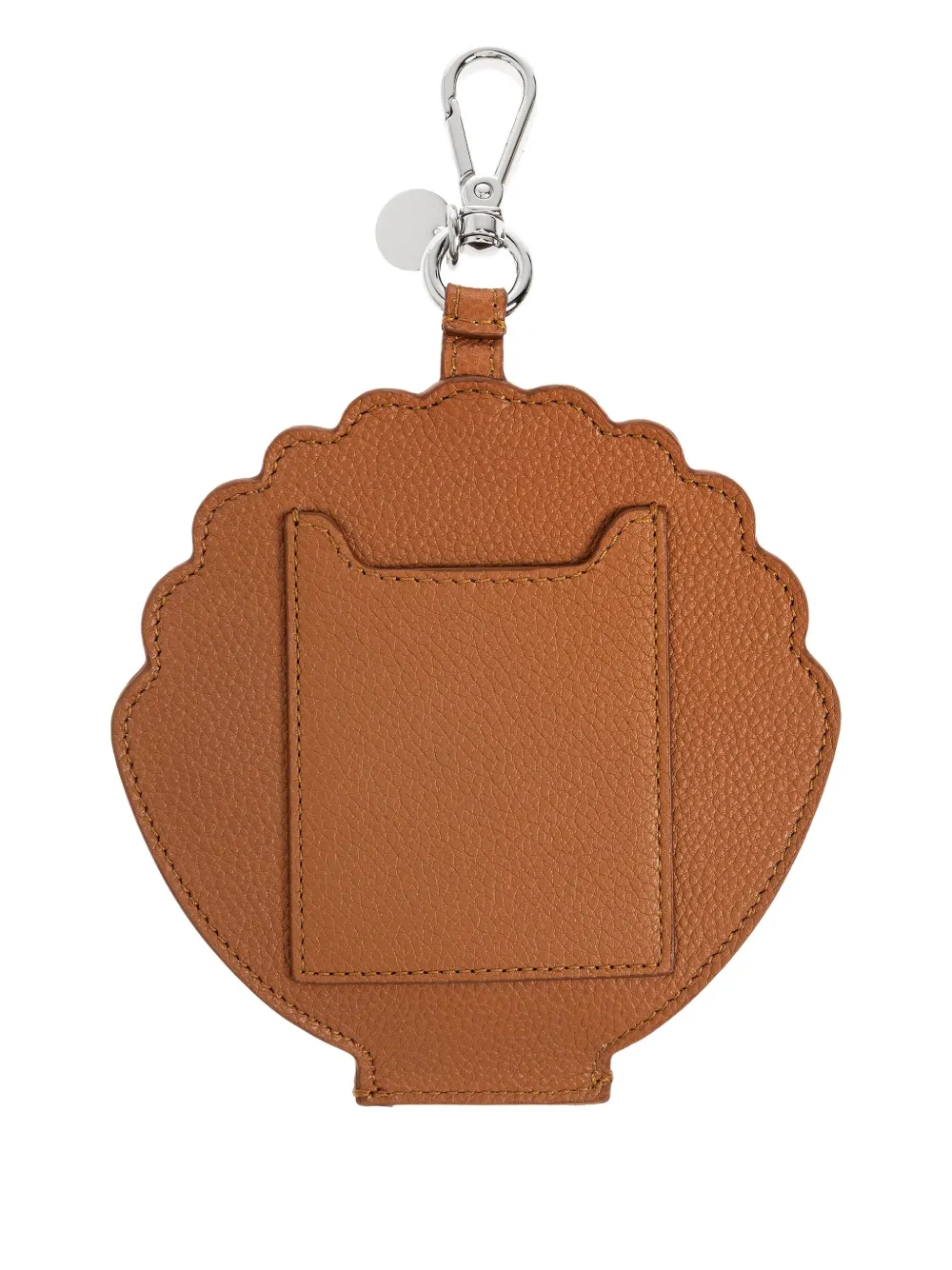 FENDI shell-shaped charm keyring Bruin