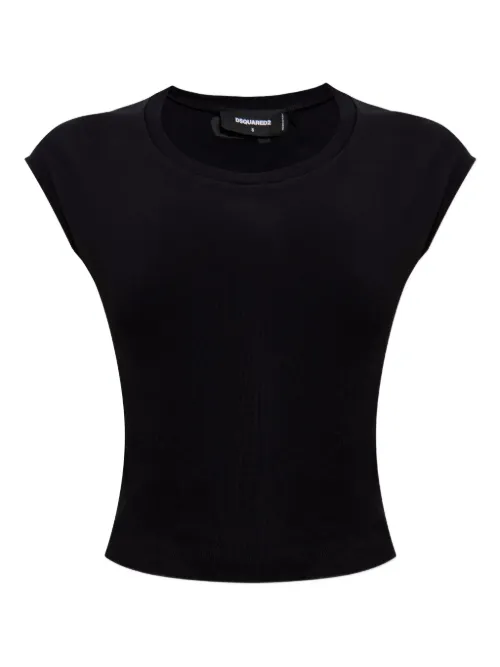DSQUARED2 haut en coton - Noir - DSQUARED2 - Modalova