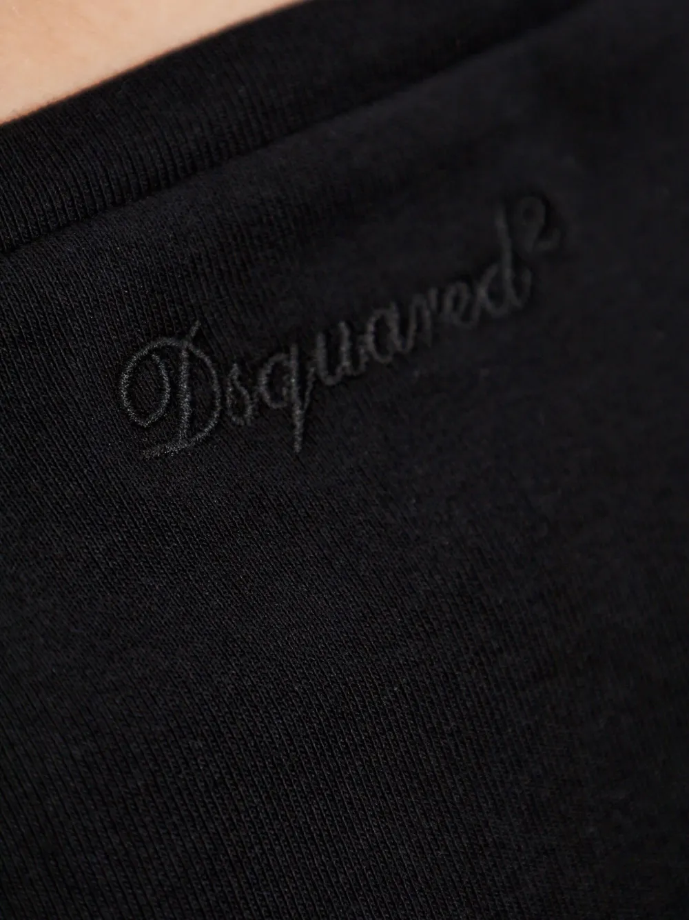 DSQUARED2 Katoenen top Zwart