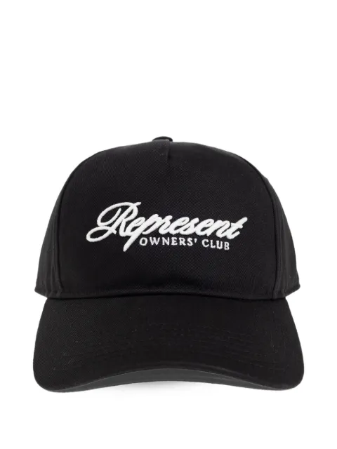 Represent script-logo baseball cap