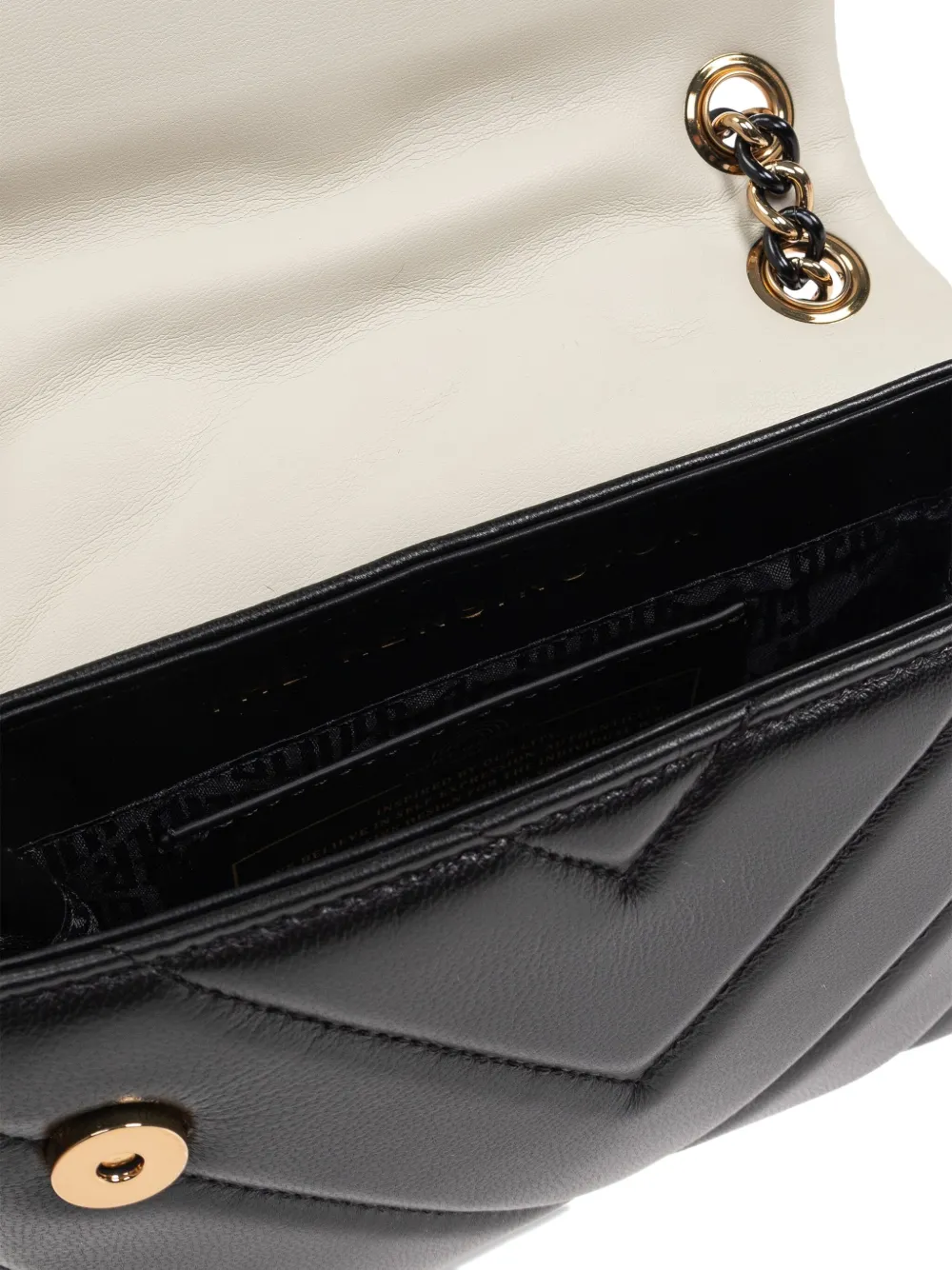 Kurt Geiger London mini Kesington quilted shoulder bag Zwart