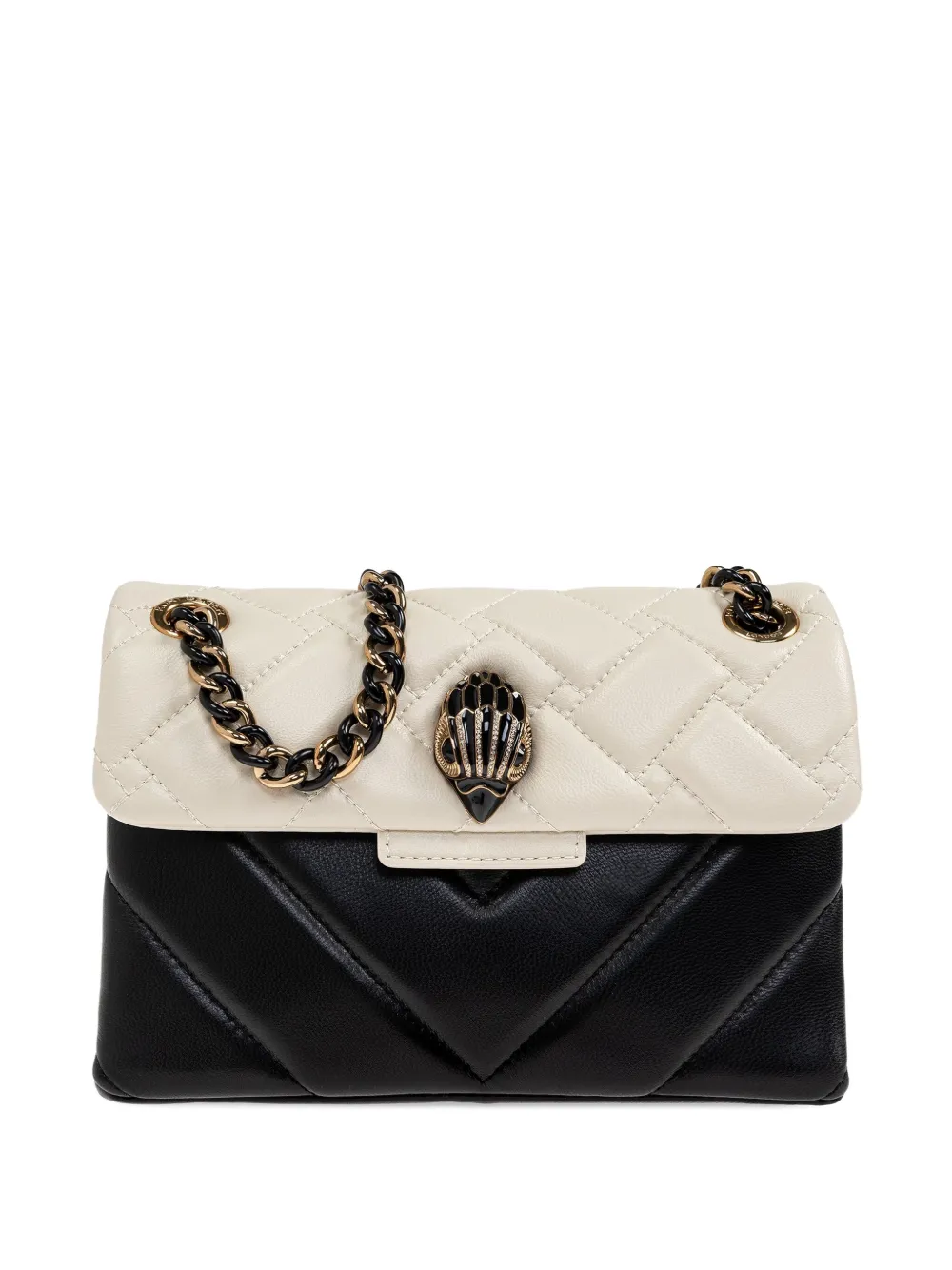 Kurt Geiger London mini Kesington quilted shoulder bag Zwart