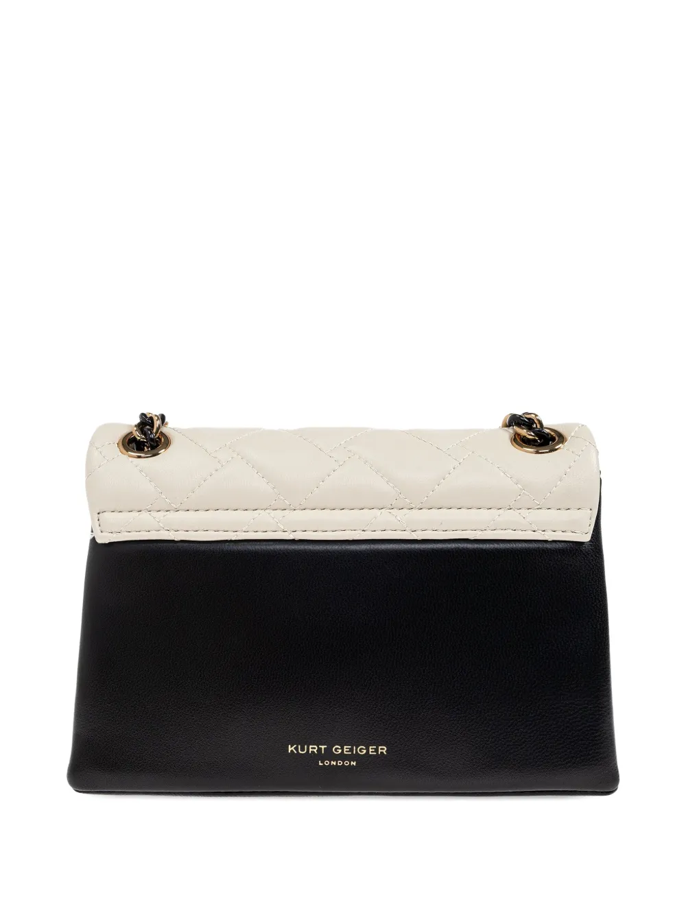 Kurt Geiger London mini Kesington quilted shoulder bag Zwart