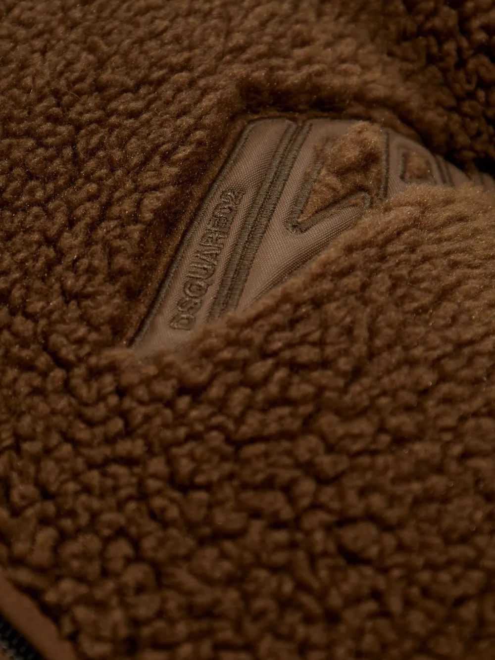 DSQUARED2 Fleece jack Bruin