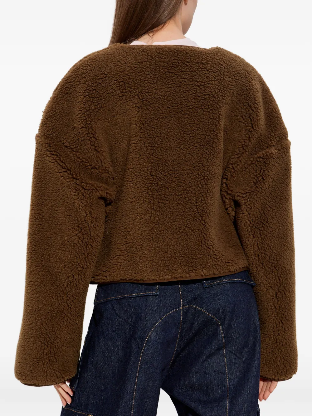 DSQUARED2 Fleece jack Bruin