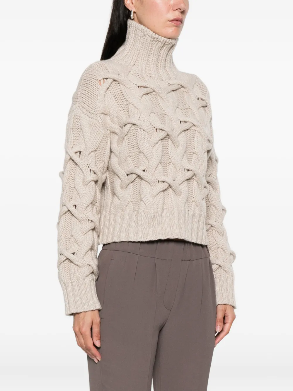 Brunello Cucinelli Kasjmier sweater Beige
