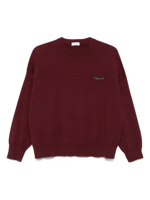 Brunello Cucinelli Monili chain-embellished jumper